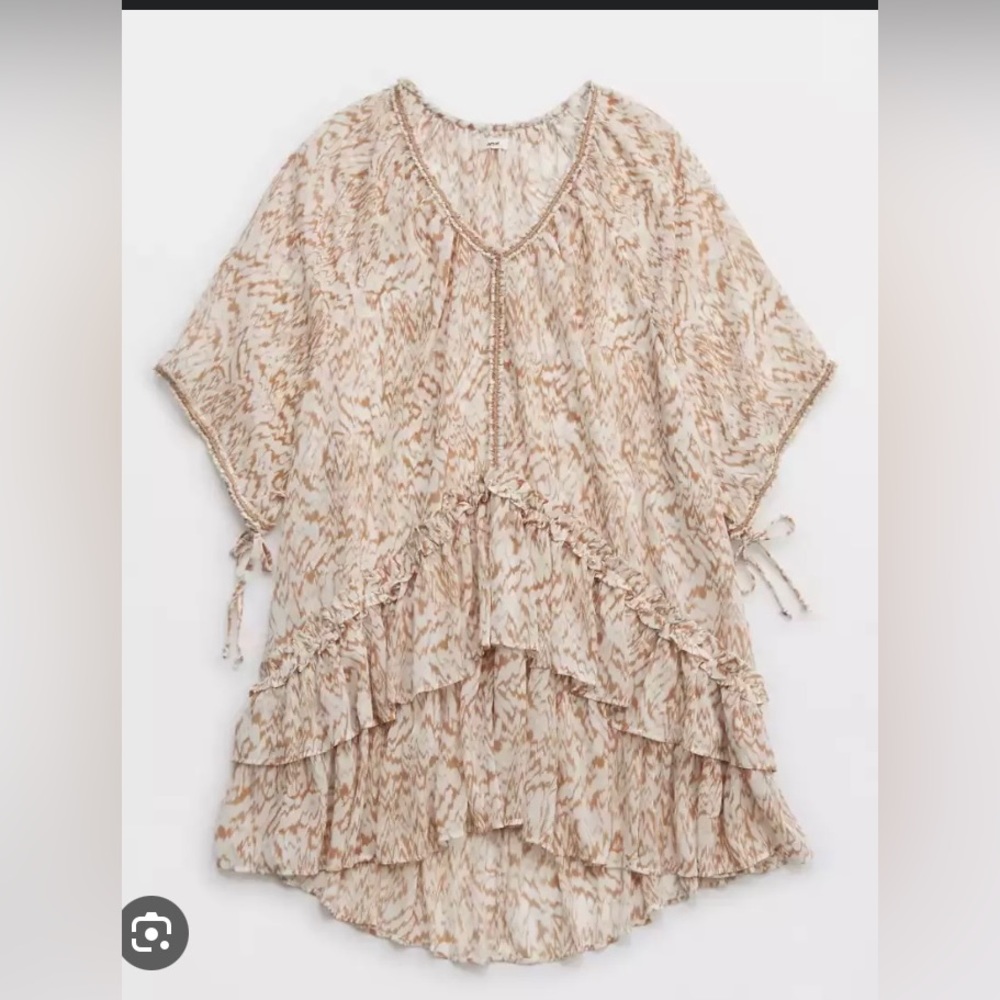 Aerie cape/dress -would be great as a cover up! NWT!